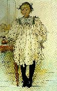 Carl Larsson portratt av martha winslow painting
